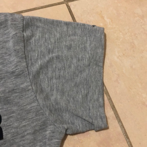 YES MONSIEUR gray short sleeve tee - Picture 3 of 5